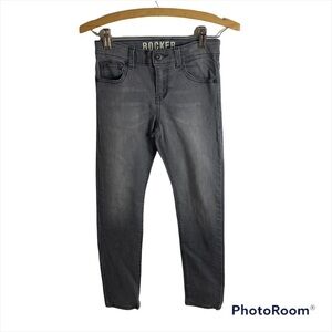 Crazy 8 Slim Rocker Jeans Sz 10 Kids Denim Gray